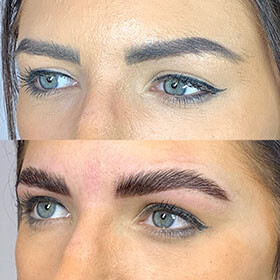 HD Brow Sculpt (Brow Lamination) - Before & After